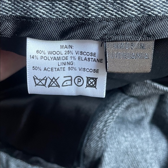 Reiss Gray Wide Leg Women's Pants - Picture 6 of 7